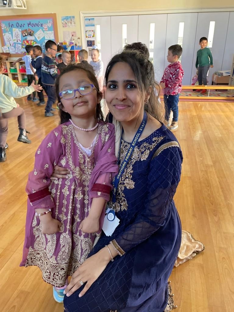 Eid celebrations in Reception