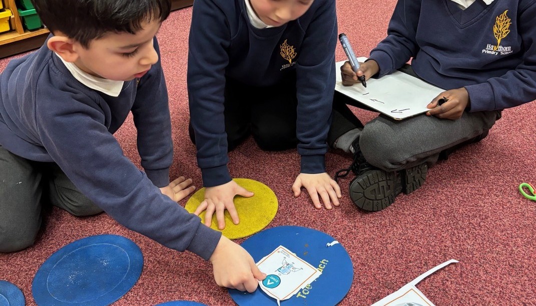 Creating an algorithm.