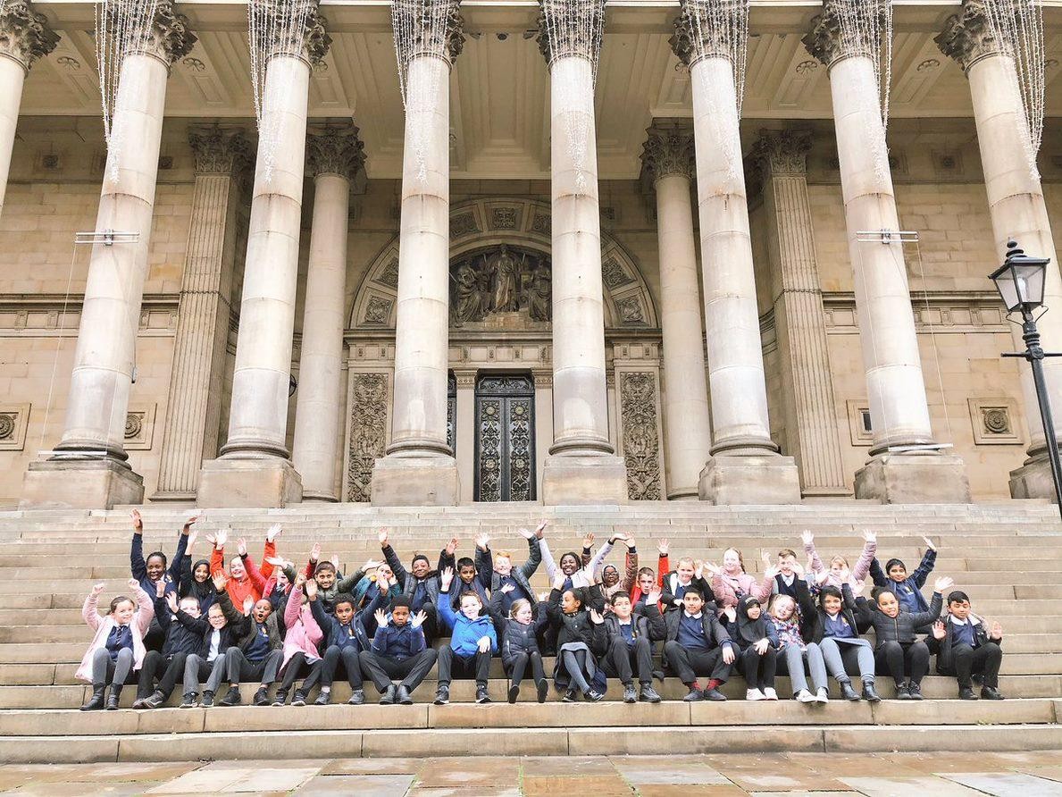 Hawthorn Primary Symphony Orchestra at Leeds Town Hall