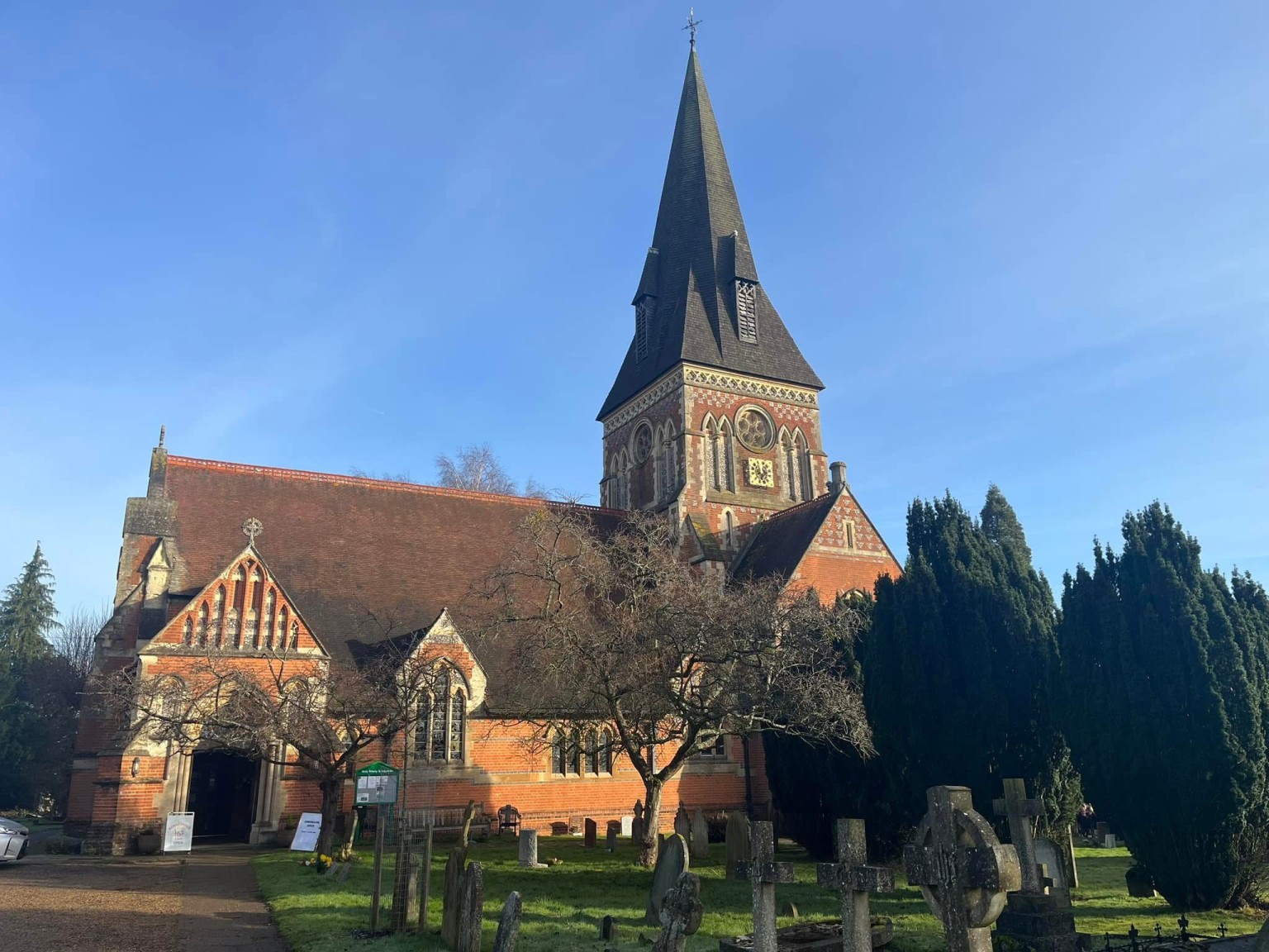 Holy Trinity church visit with Year 1
