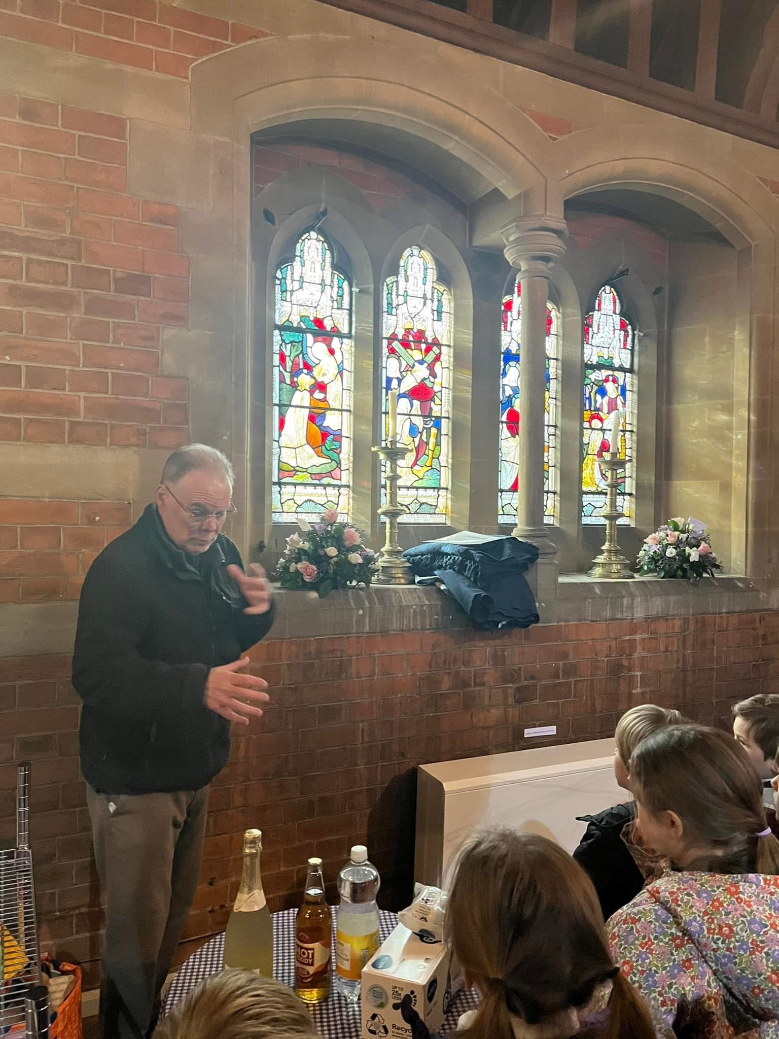 Holy Trinity church visit with Year 1