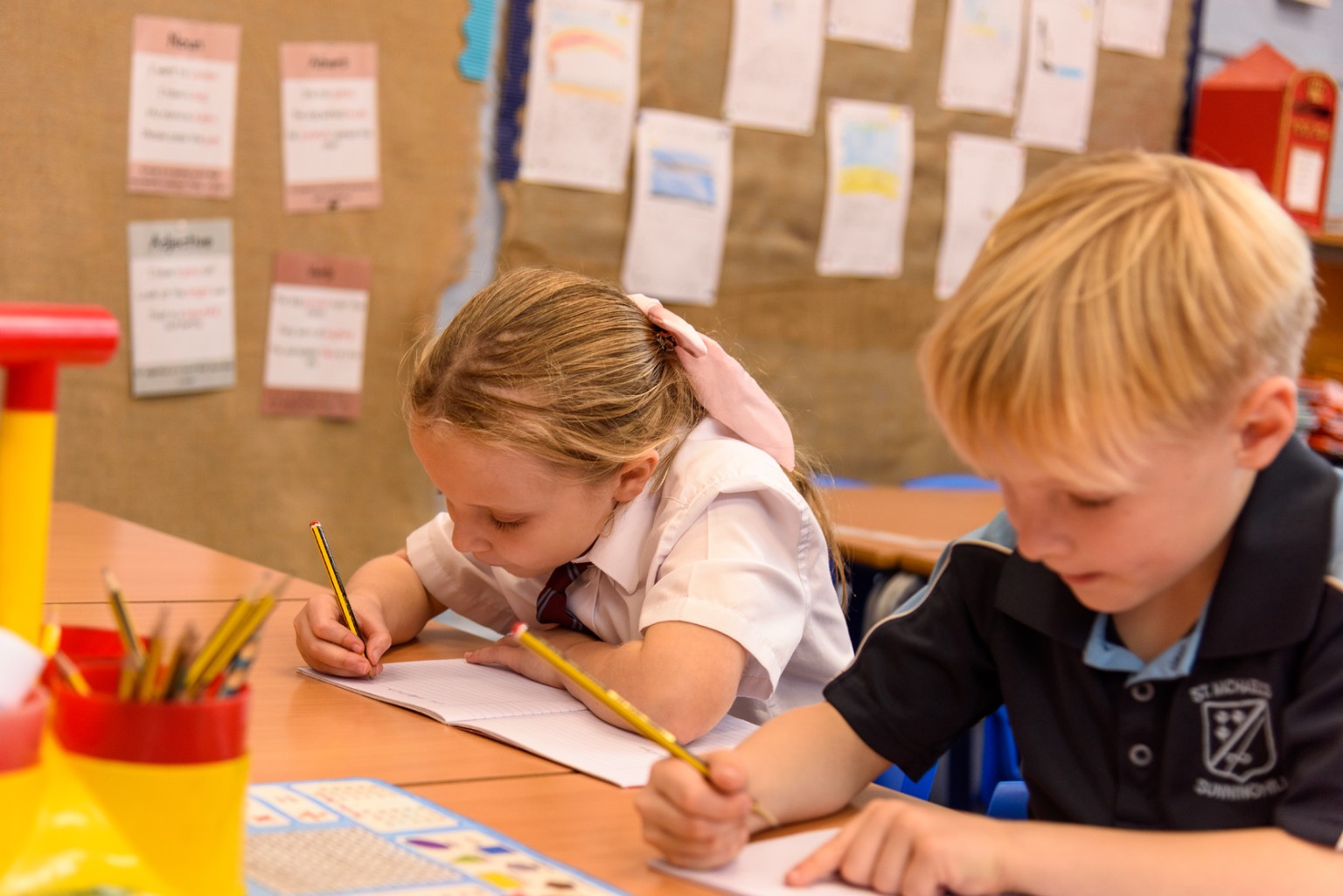 Children learning