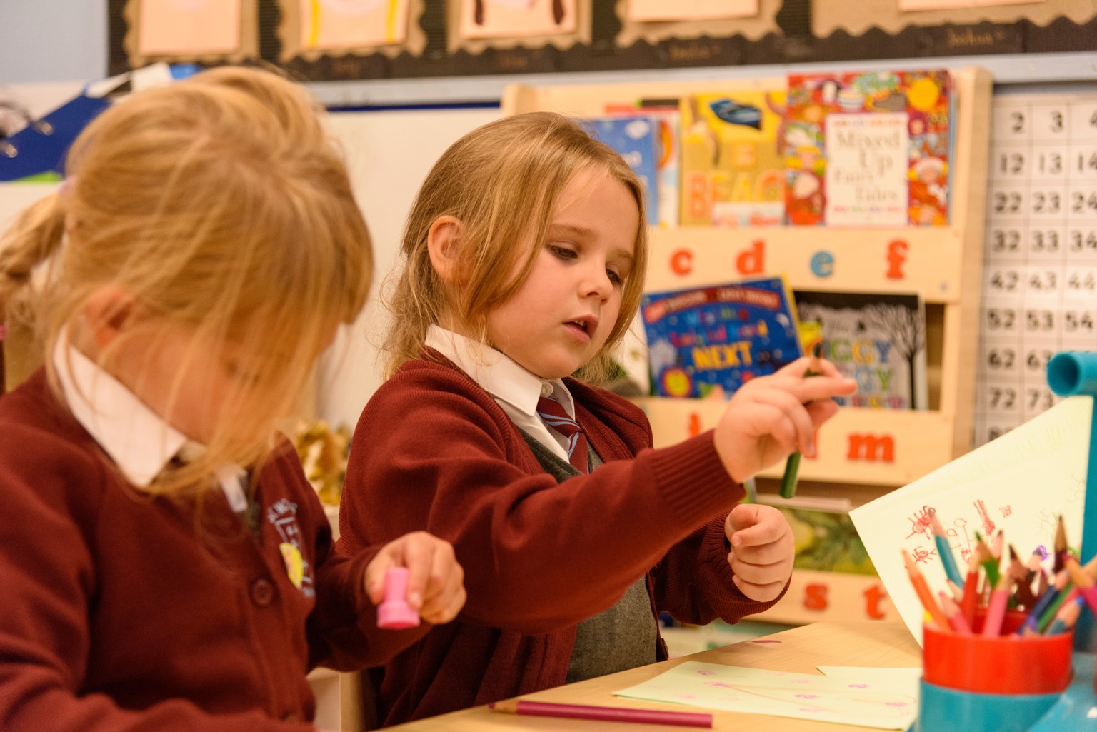 Children learning