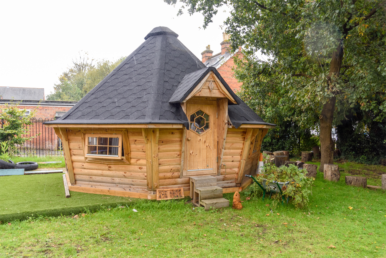 Wooden cabin