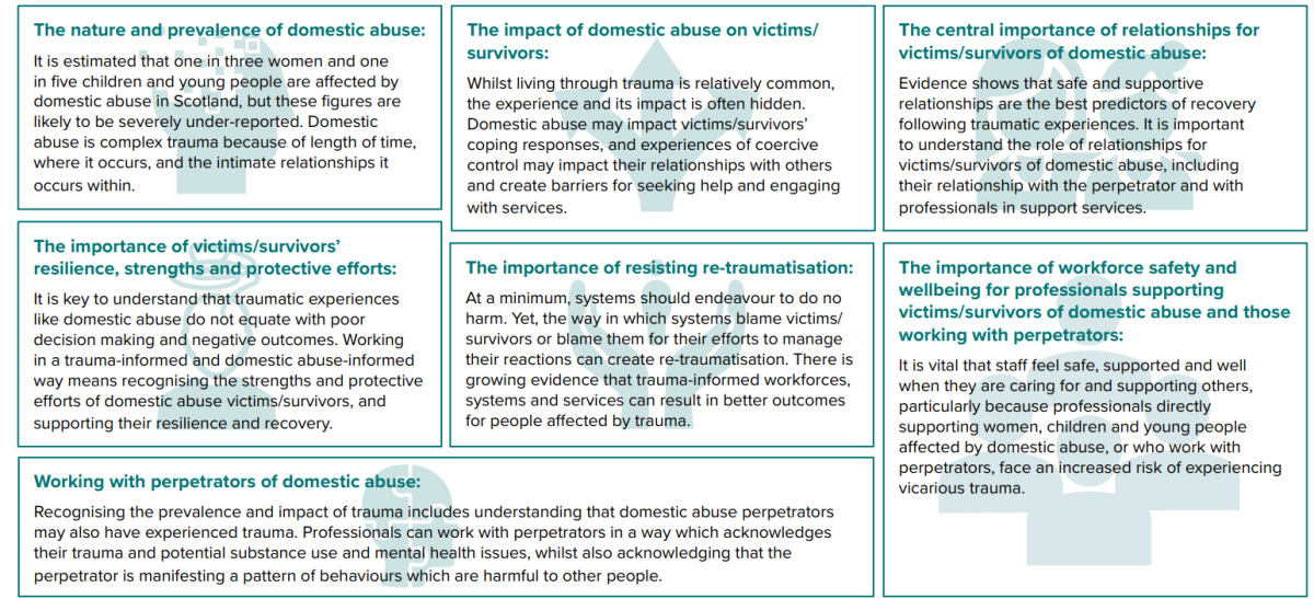 Domestic Abuse and Trauma, Scottish Government