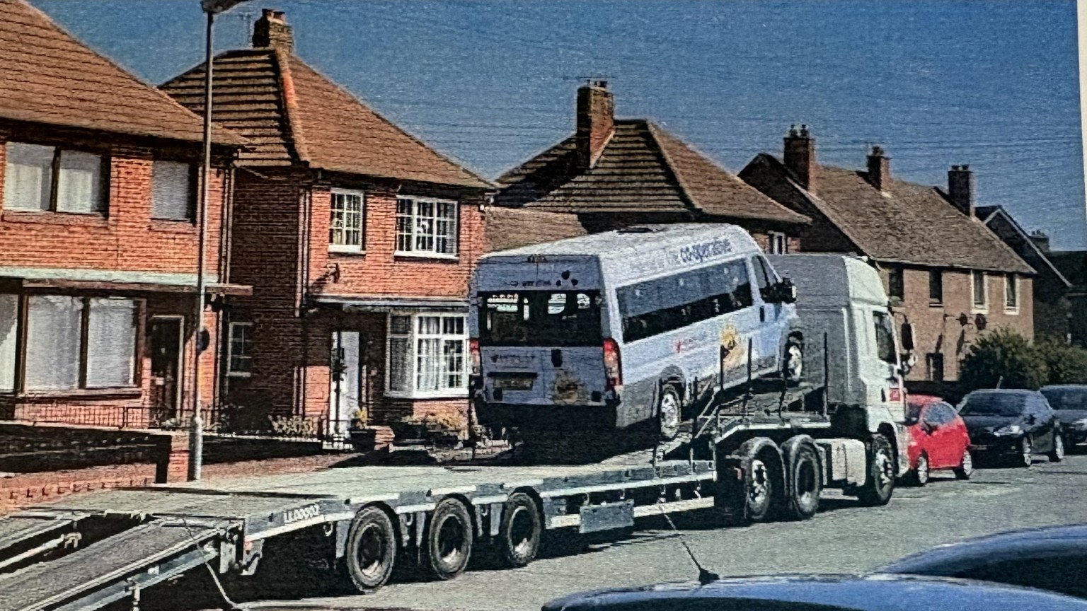 Time for the old minibus to go.