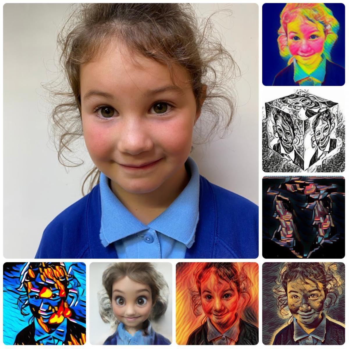 In Y2 we used online tools to edit our photogrpahs and create collages.