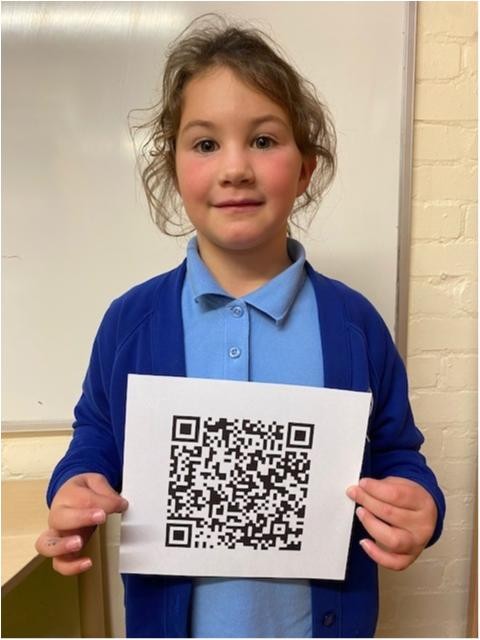 In Y2 we learned about how Information Techology can help us. We created QR codes that can be scanned to take people to see our computing work.