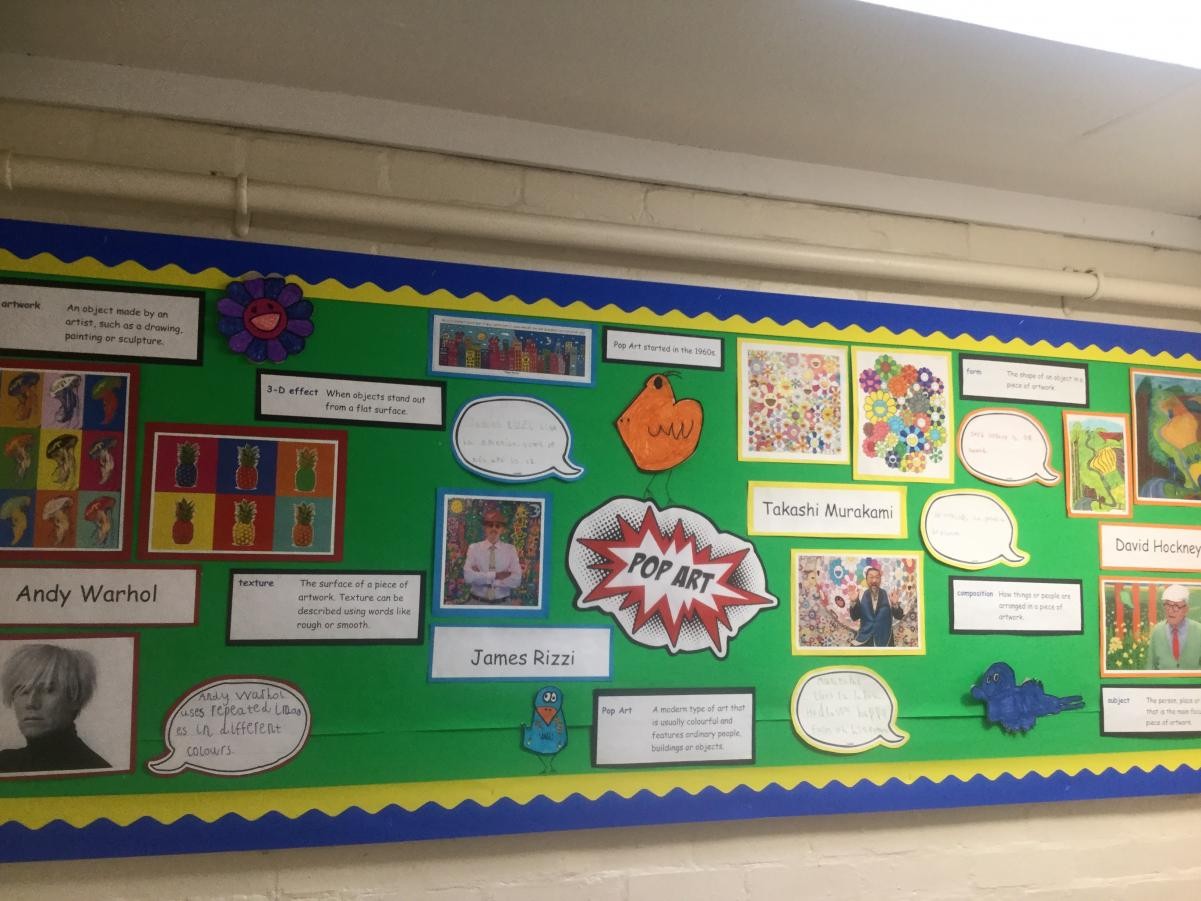 Y1 Pop Art display