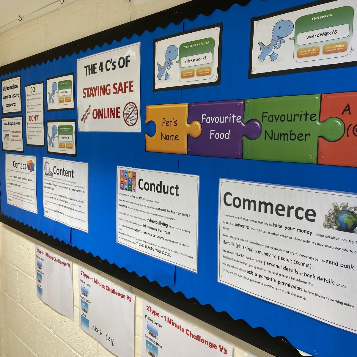 Staying safe online is an important part of our Computing curriculum.