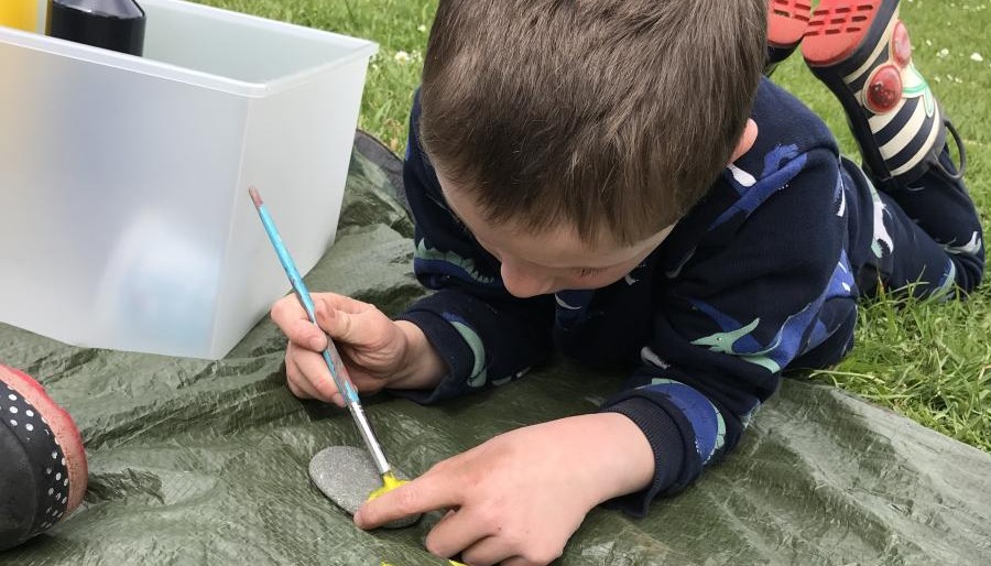Rock painting