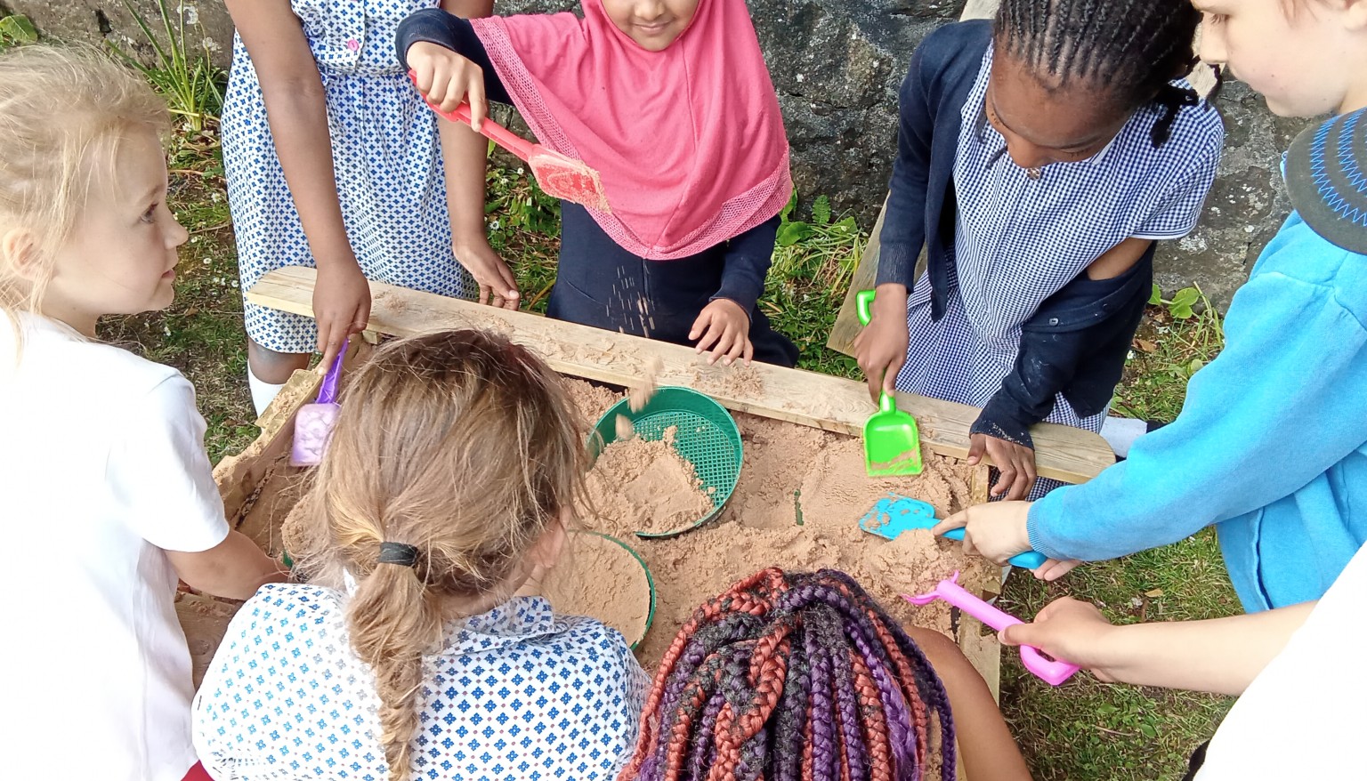 Sand play