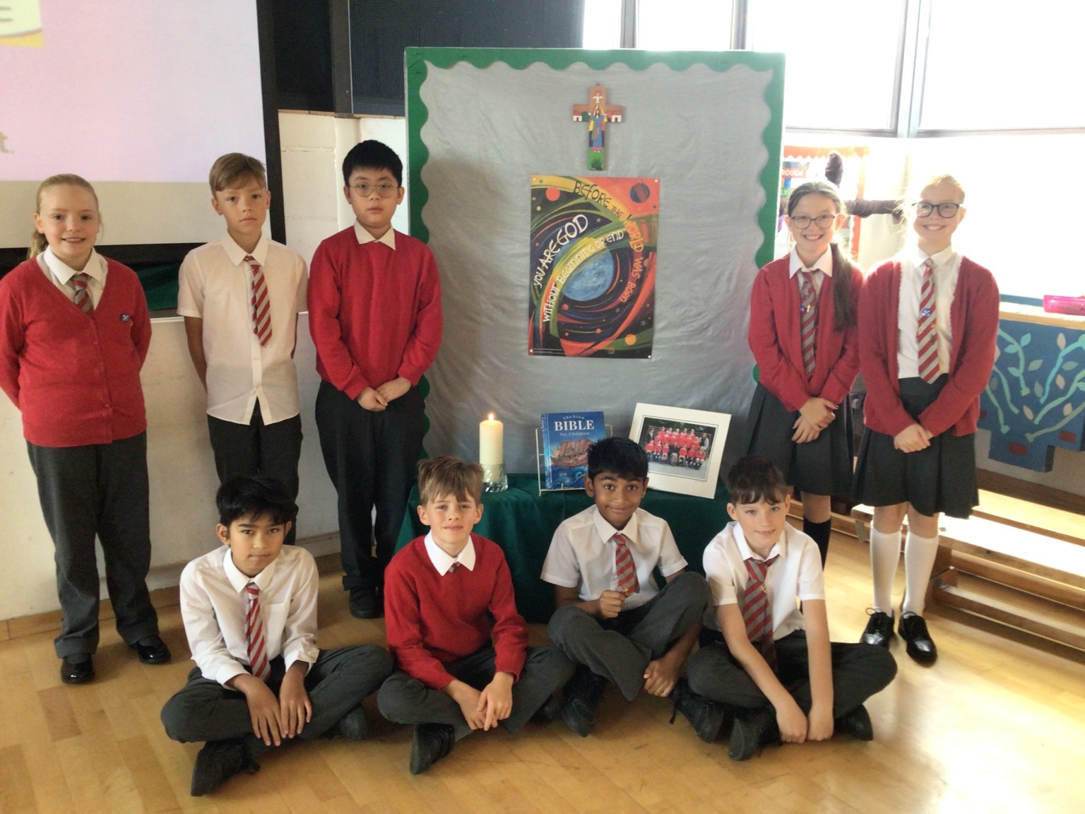 We welcome our new GIFT team who led our first Weekly Word of the academic year.