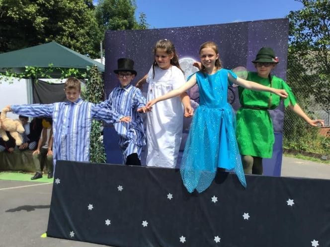 The Starmakers in their outdoor performance of Peter Pan