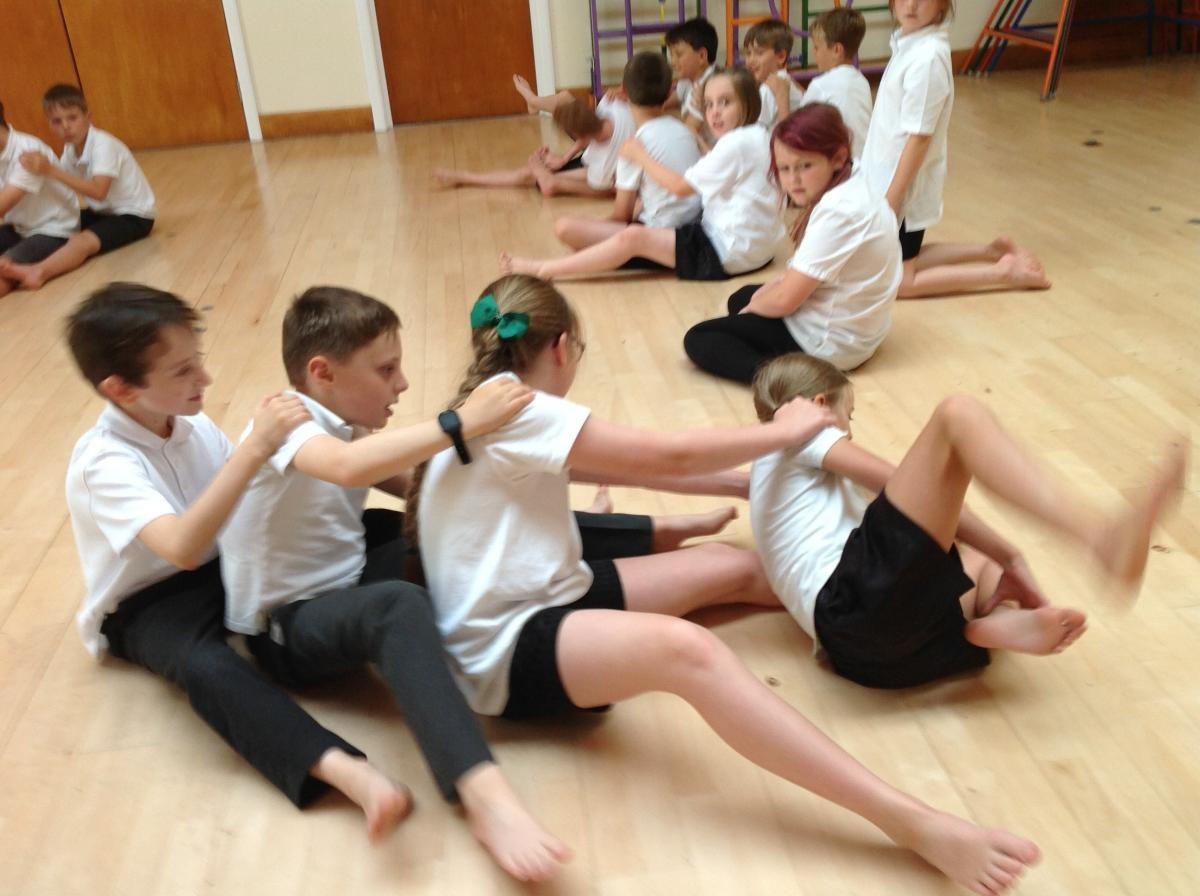 Group rock - requiring cooperation and care