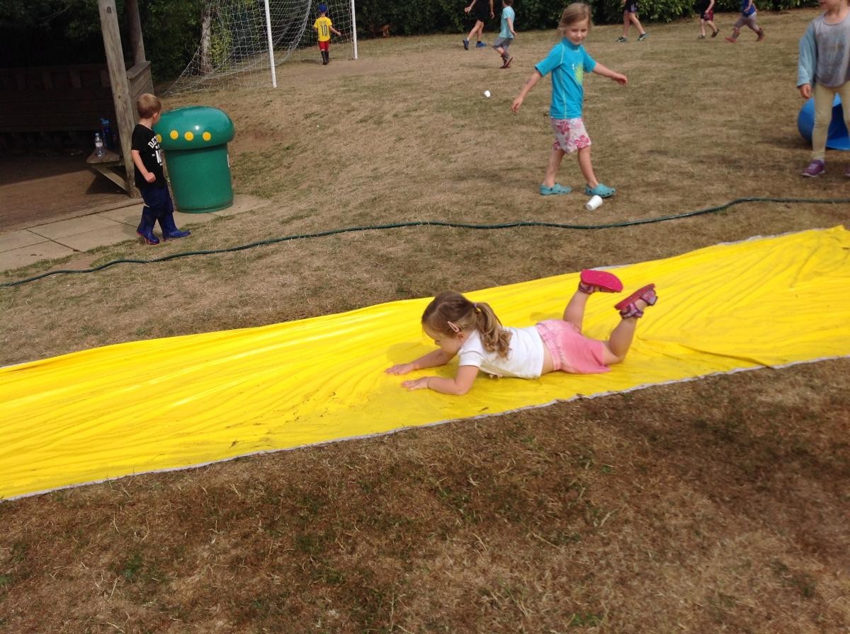 Sometimes you just need to cool down in the sun!