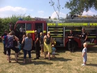 Meeting our local heroes