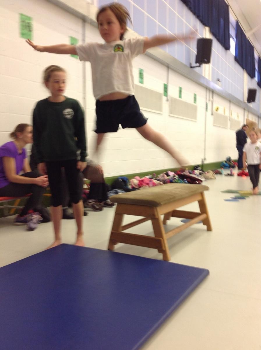 star jump off a box
