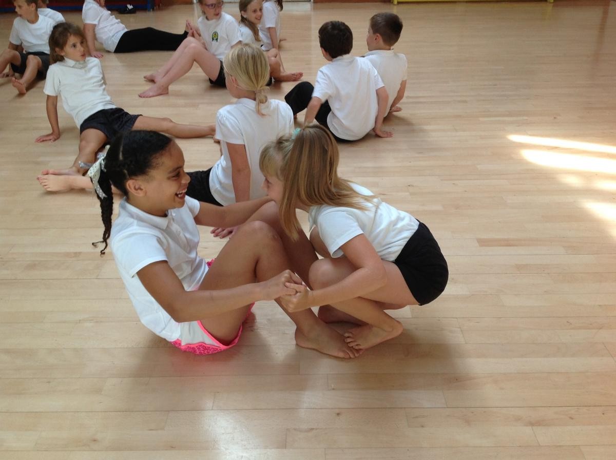 Sherborne Developmental Movement (SDM)
Partner rock - a shared relationship