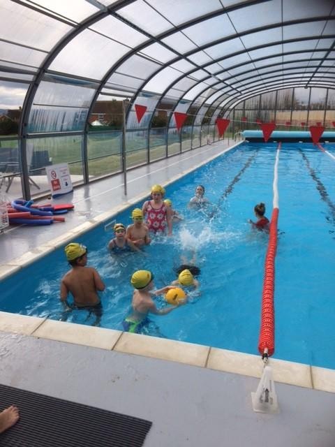 Yellow team from Willow Class -  working together
