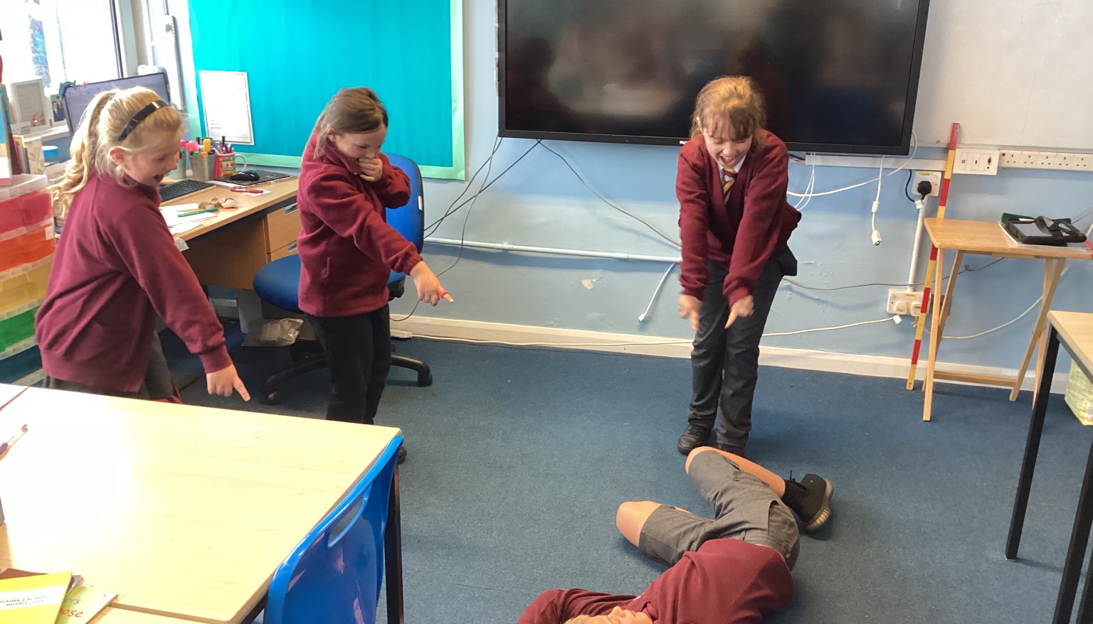 RE role play - how to show respect and dignity to others.