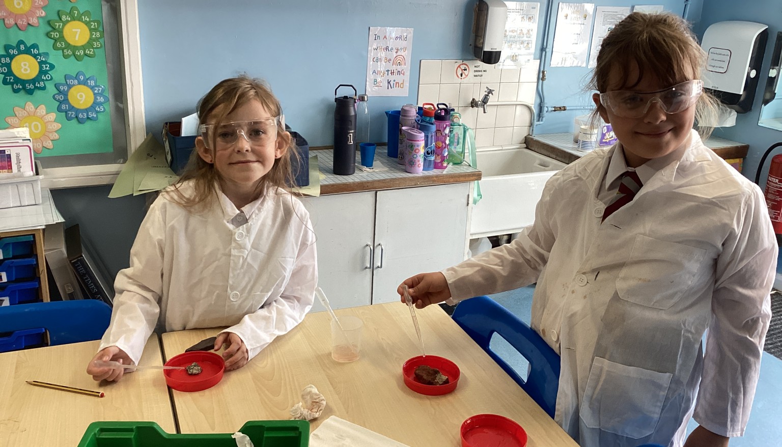 Petrologists in action!