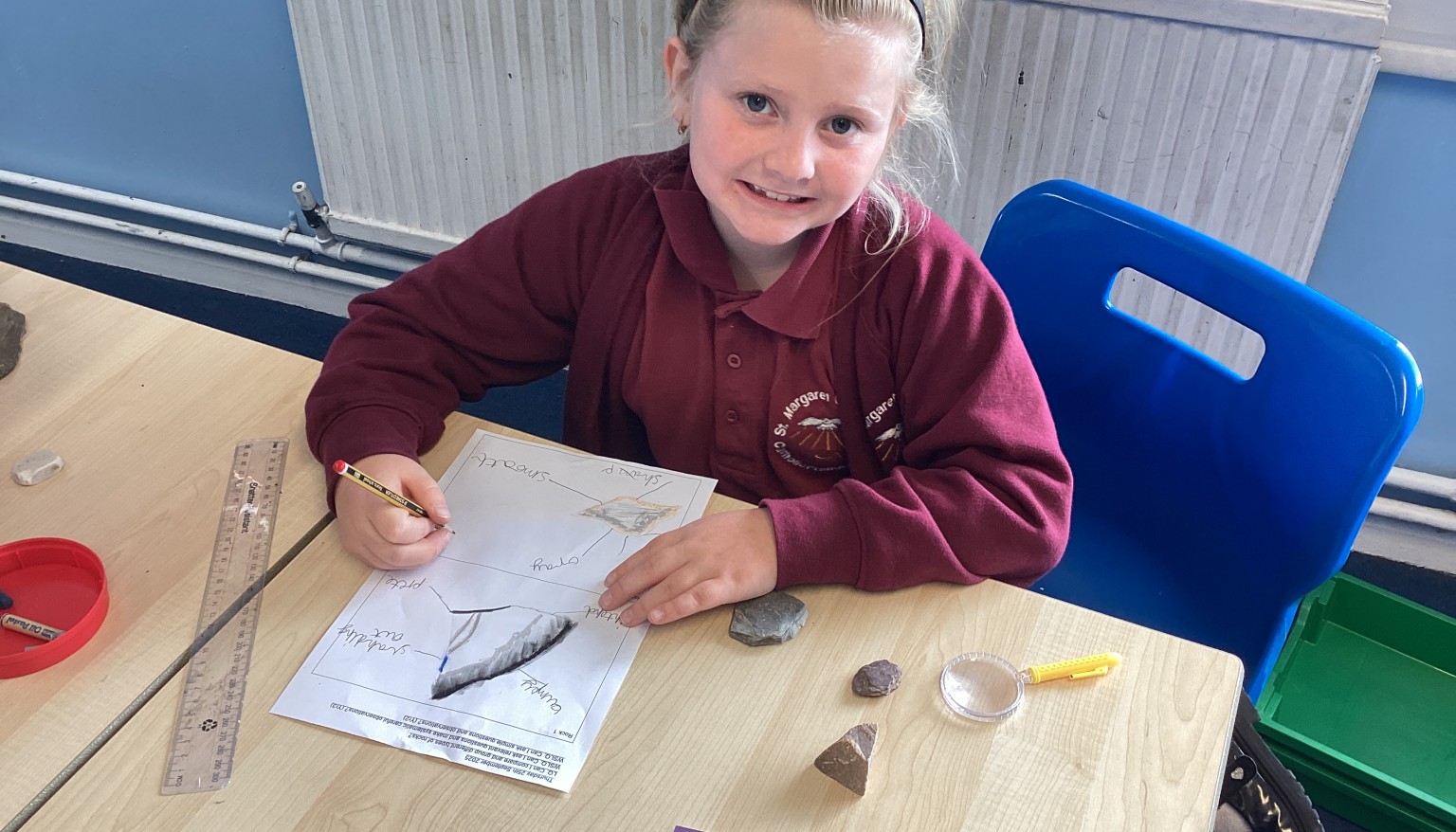 Science - rocks, observation skills
