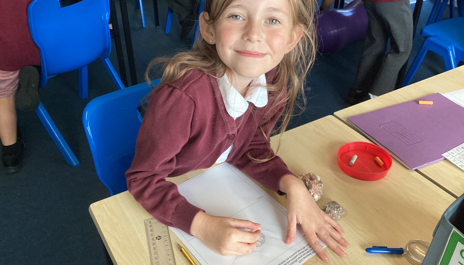 Science - rocks, observation skills