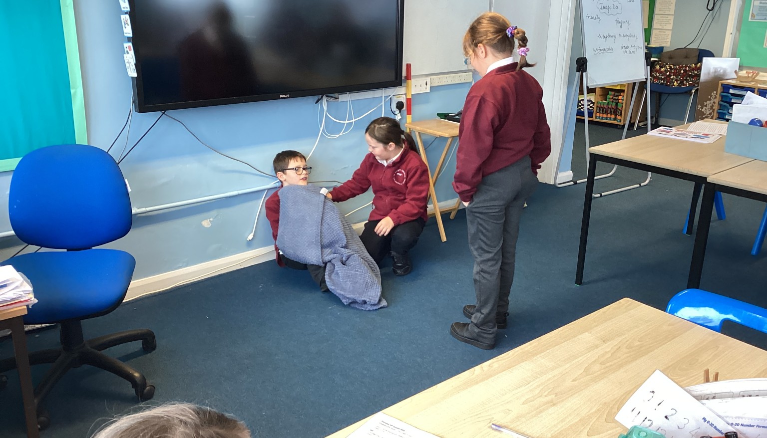 RE role play - how to show respect and dignity to others.