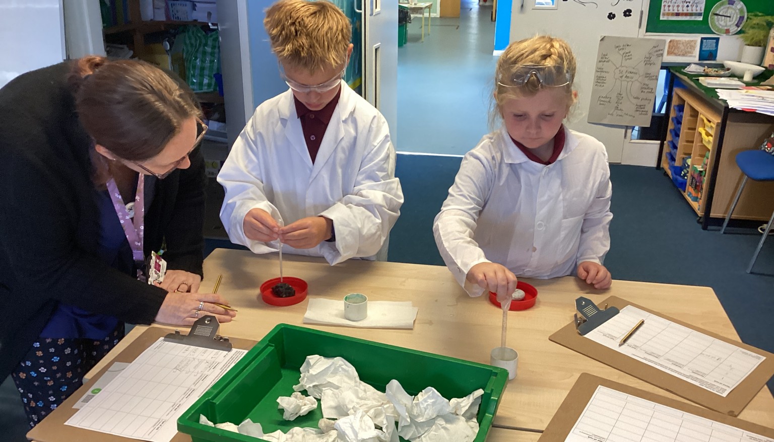 Petrologists in action!