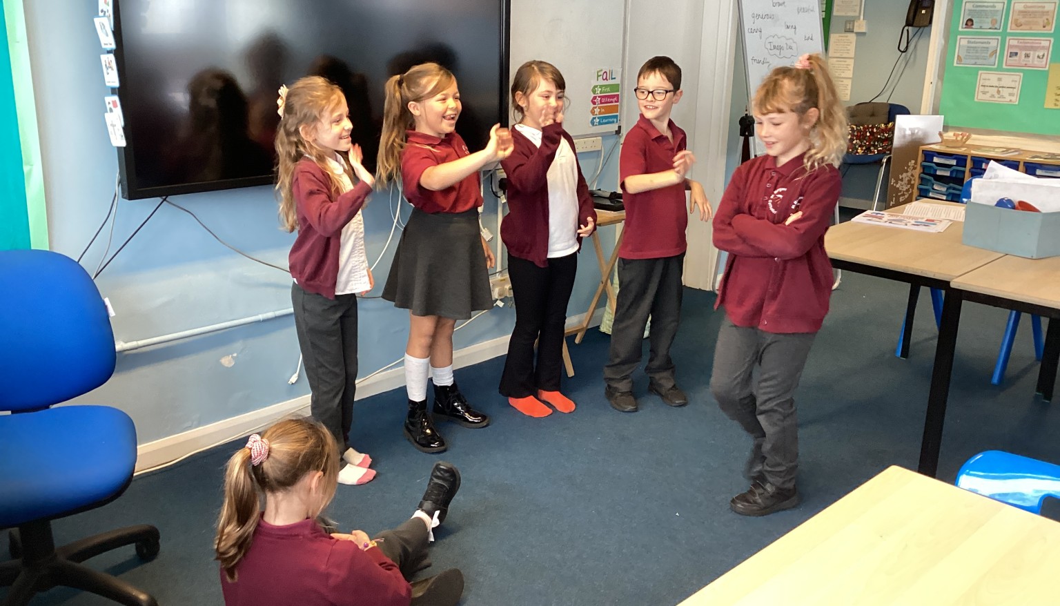 RE role play - how to show respect and dignity to others.