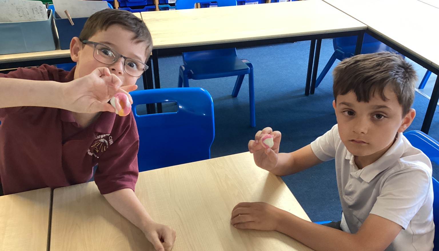 Science - making sedimentary, igneous and metamorphic edilbe 'rocks'