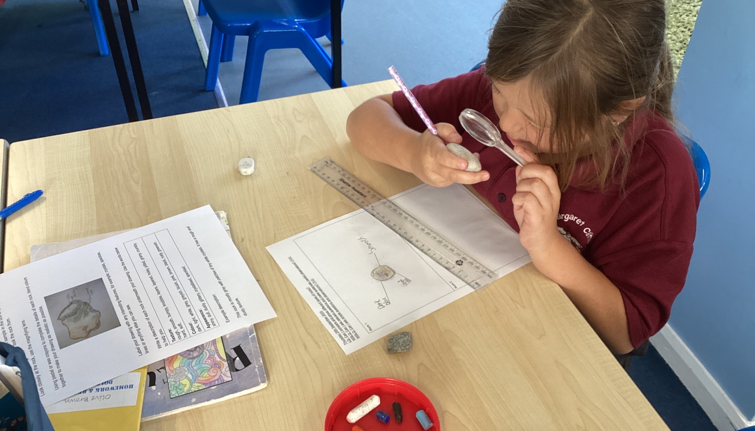 Science - rocks, observation skills