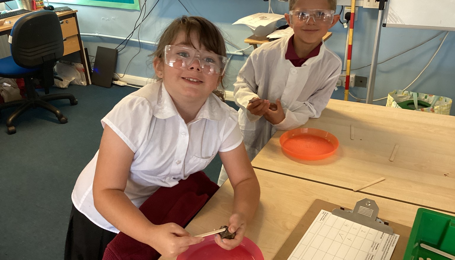 Petrologists in action!