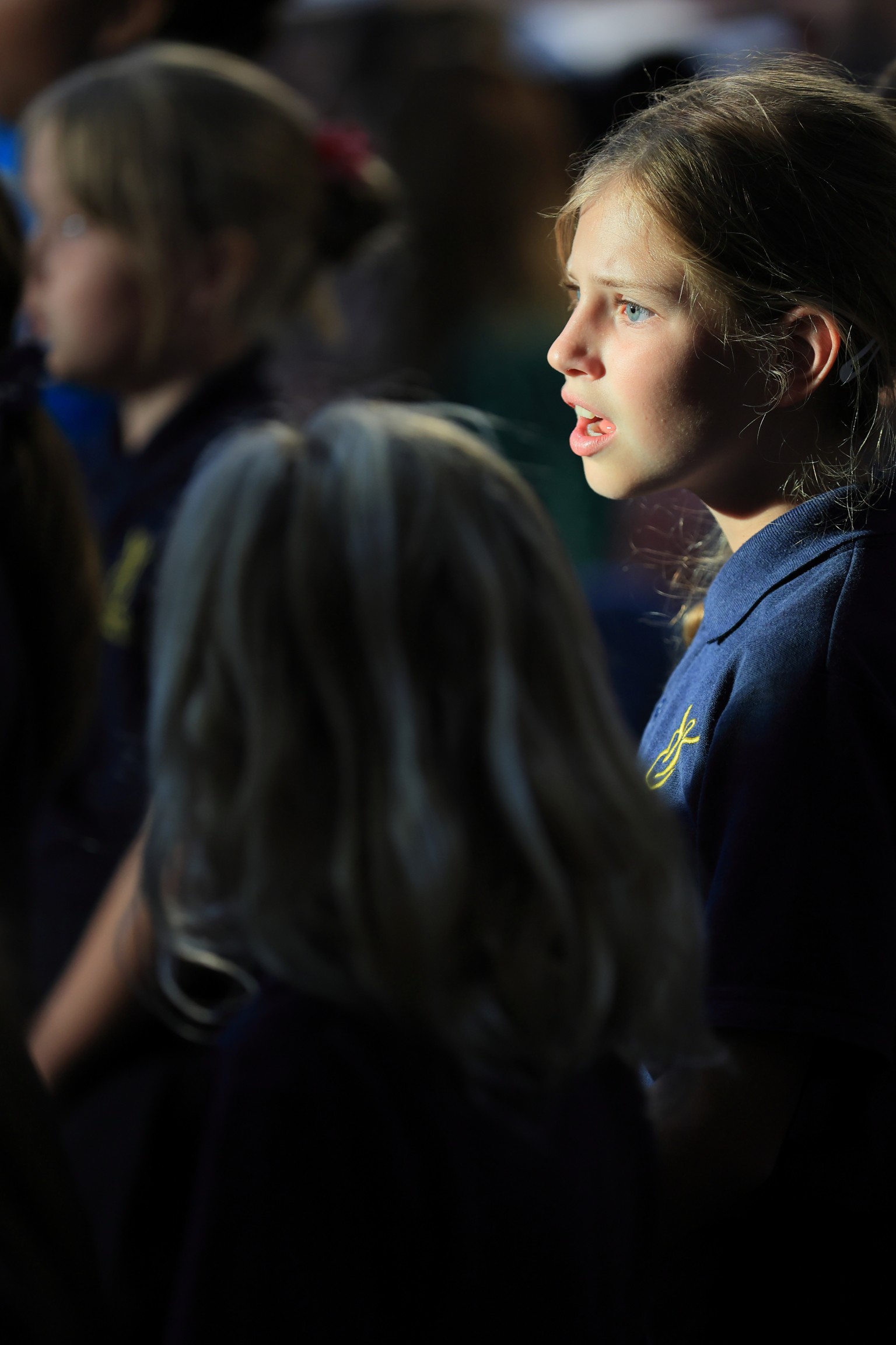 Choir performing in A New Creation concert at Exeter Cathedral