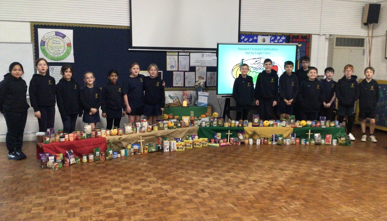 Eagles led our Harvest festival 2025