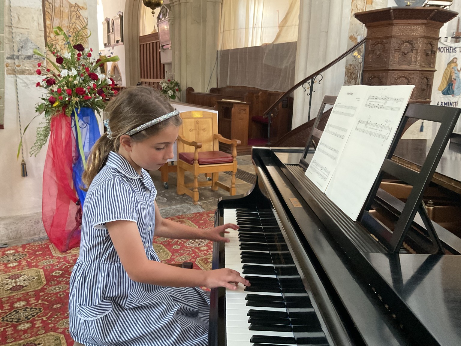 Performing at The Minster