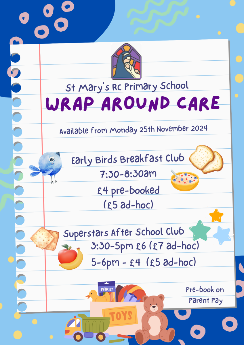 Wrap Around Childcare. 7:30-6pm