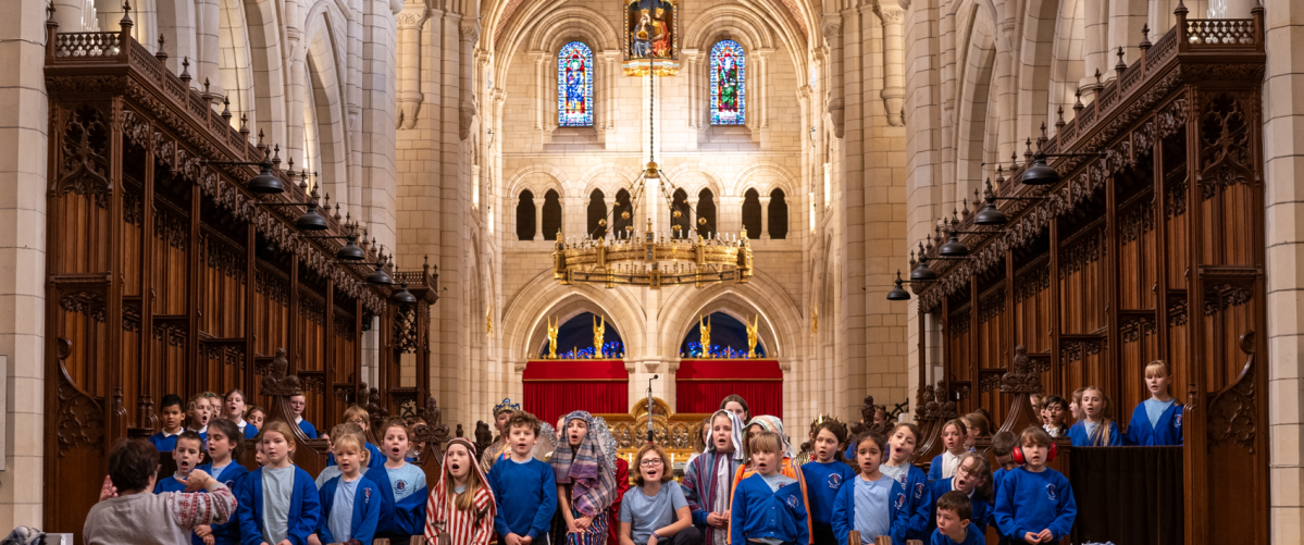 Key Stage Two Dress Rehearsal- Buckfast Abbey December 17th 2024. 