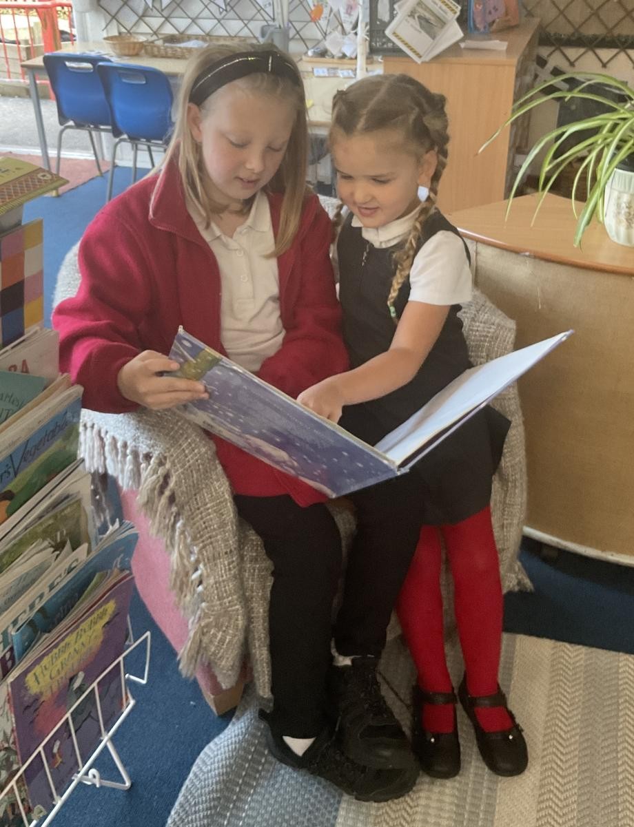 Sharing stories and a love of reading