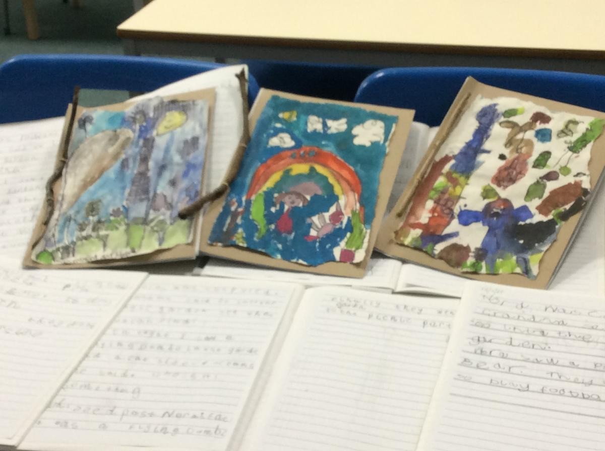 Book designs by Reception Class