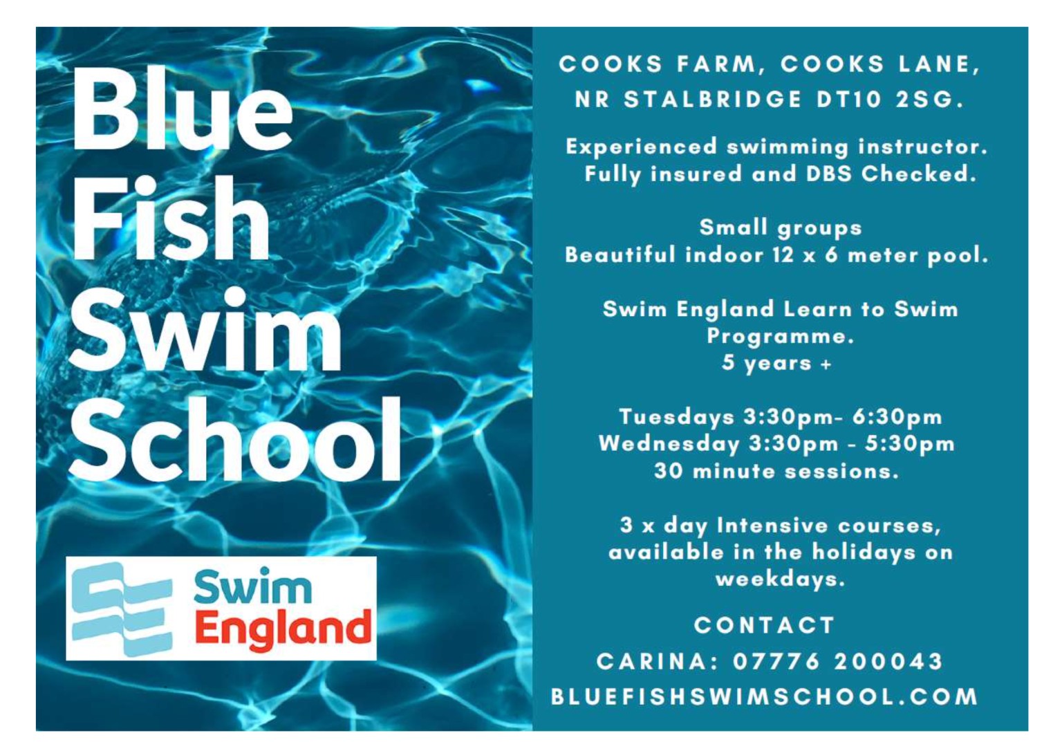 Blue Fish Swim School