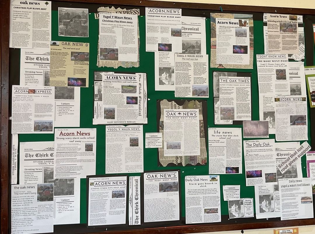 Oak's newspaper reports 