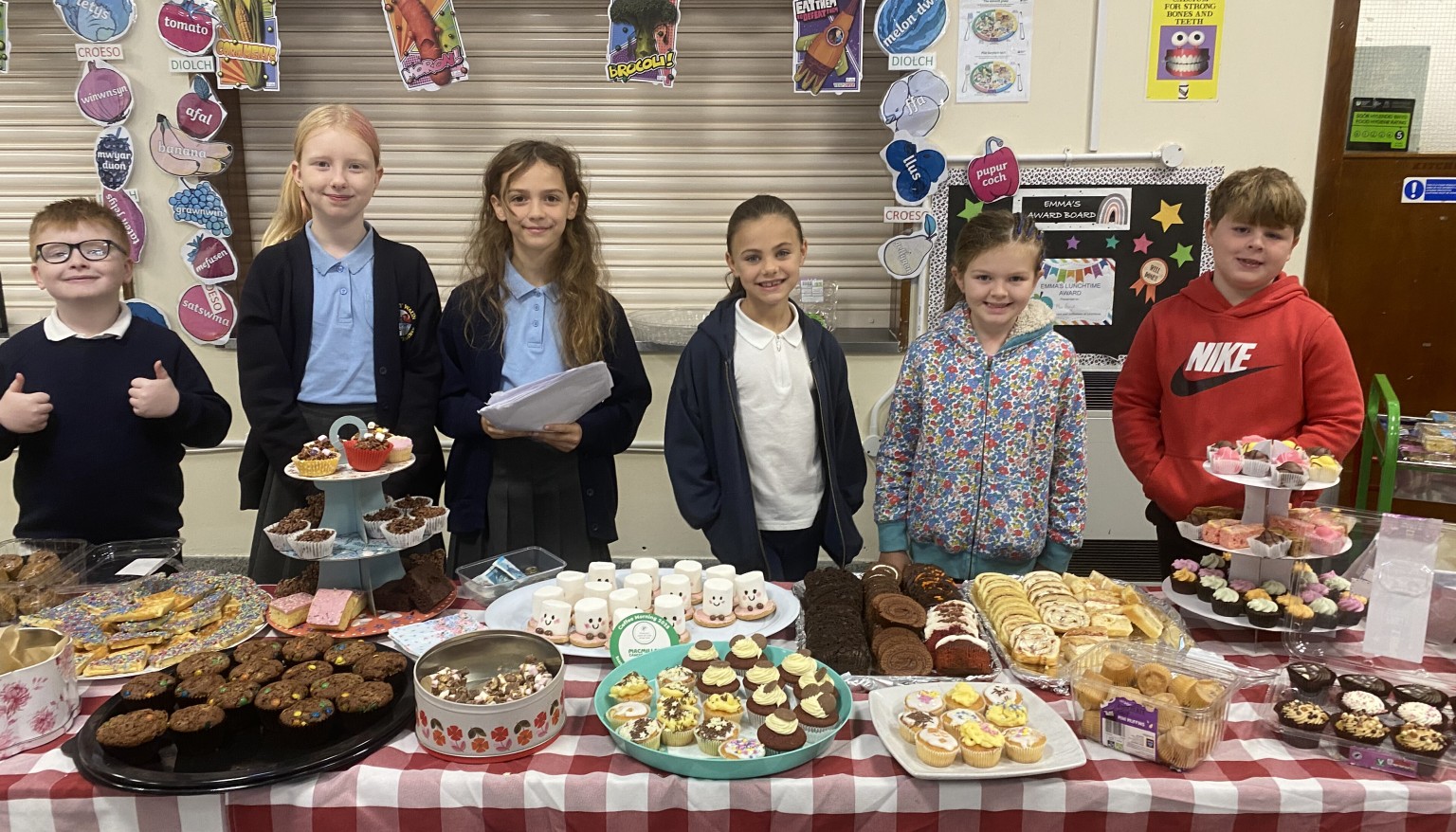 A big thank you to our School Council for organising the Macmillan Cake Sale for 2025!
