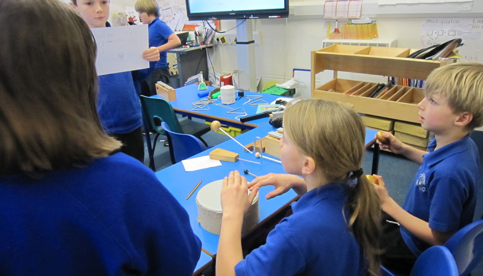 Following music notation