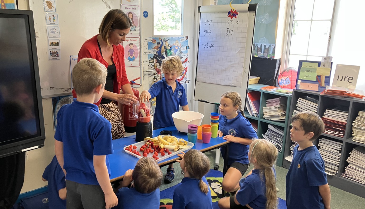 Making Super Smoothies for Superheroes