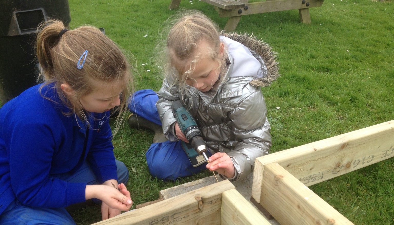 Making raised beds