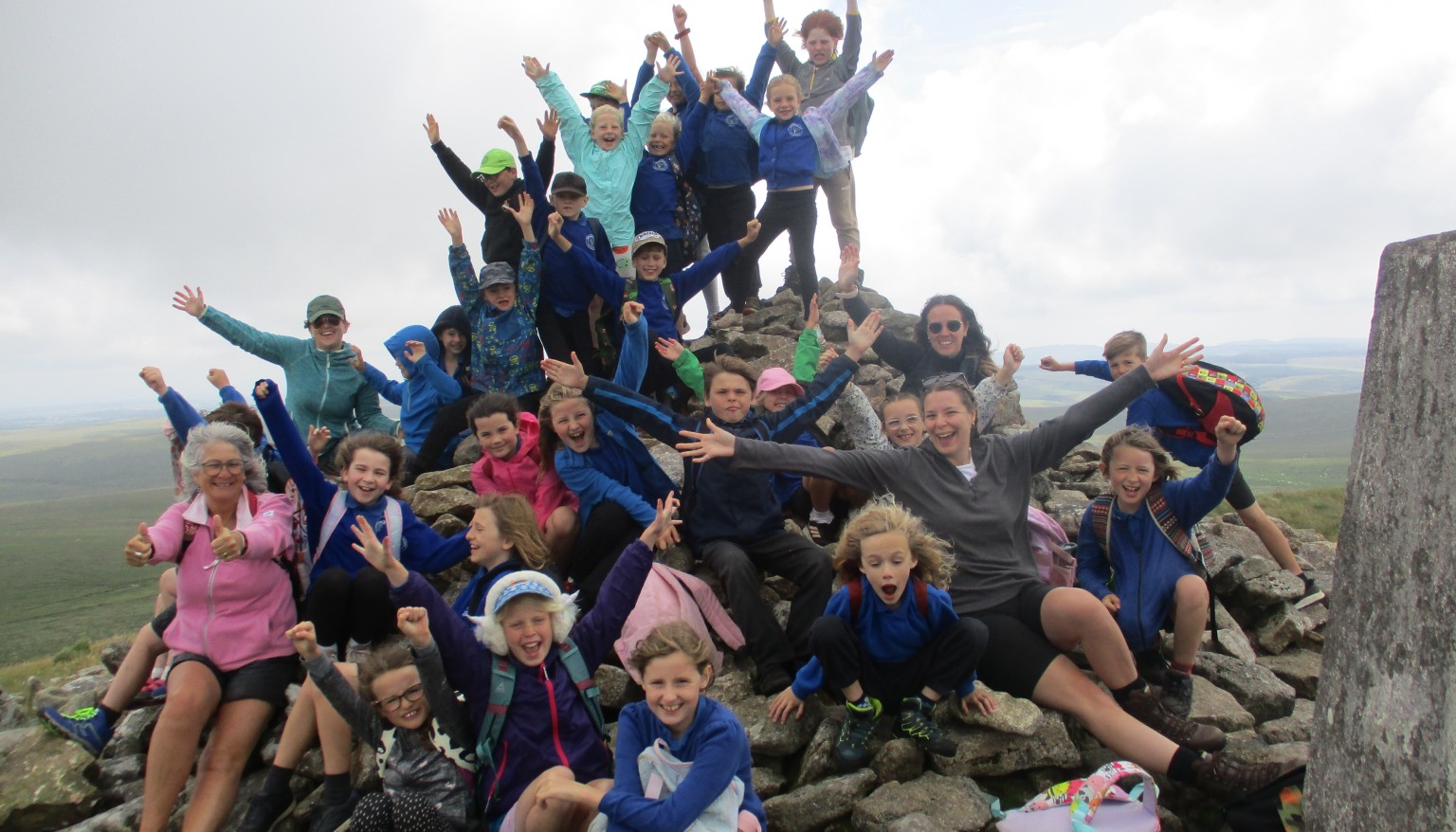 Cornwall's highest point - Brown Willy