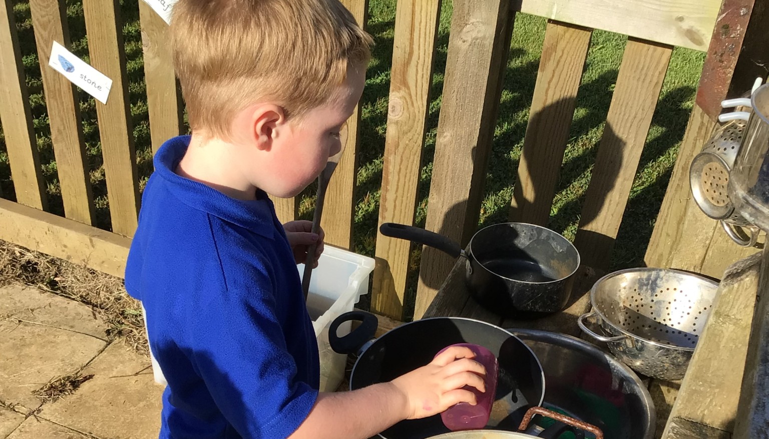In the Mud Kitchen