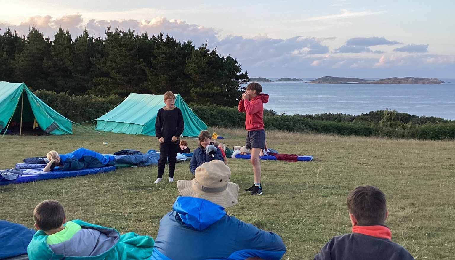 IOS camp talent show